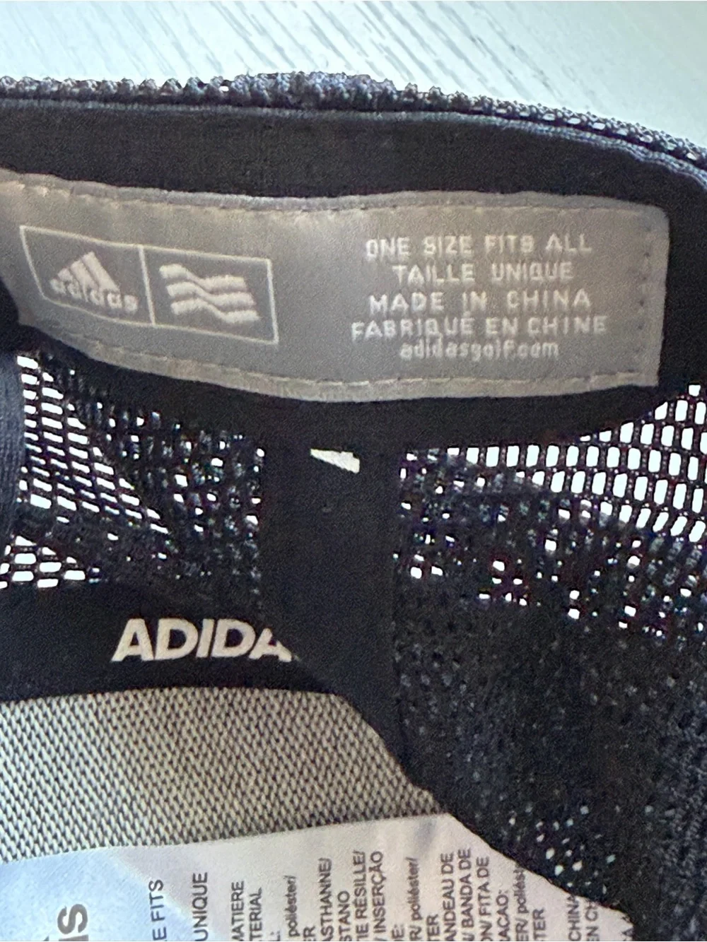 Adidas Women’s Heather Gray Black Mesh Trucker Snapback Hat One Size